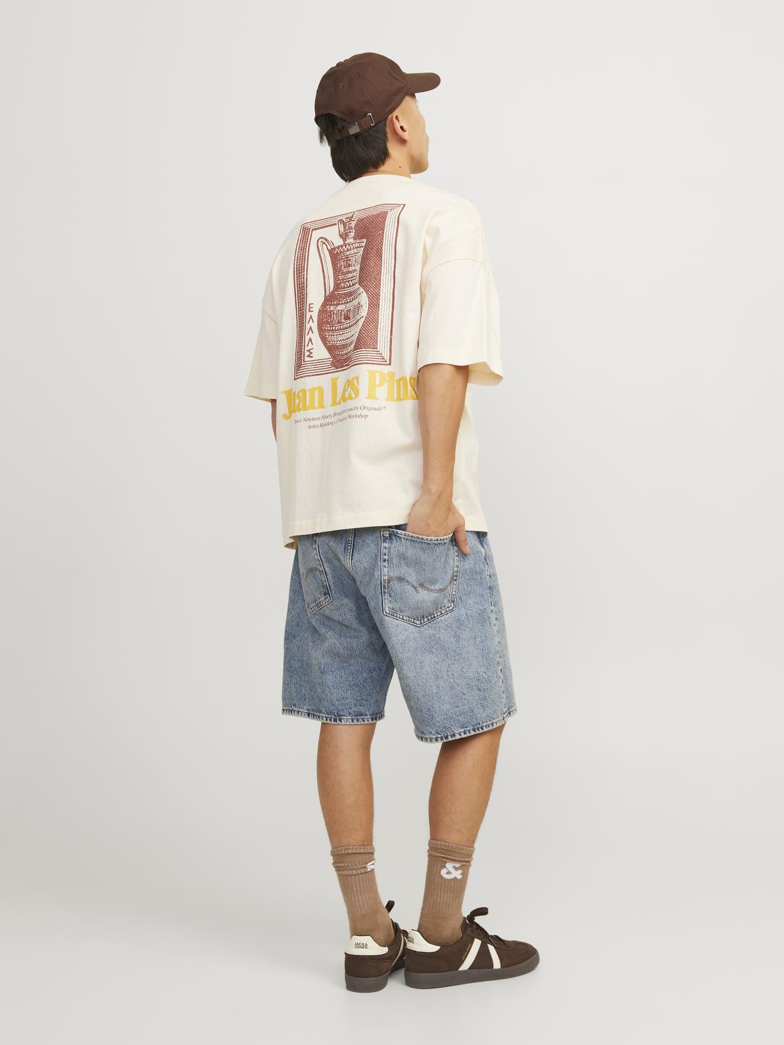 JJITONY Shorts - Blue Denim