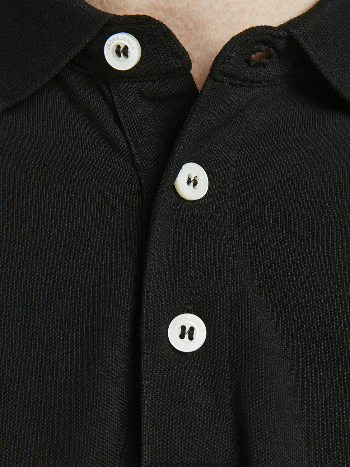 JJEPAULOS Polo Shirt - Black