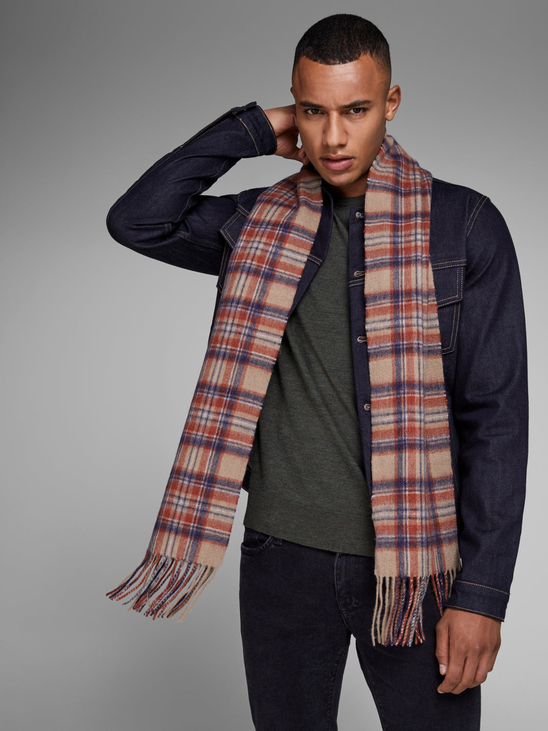 JACTORONTO Scarf - brandy brown