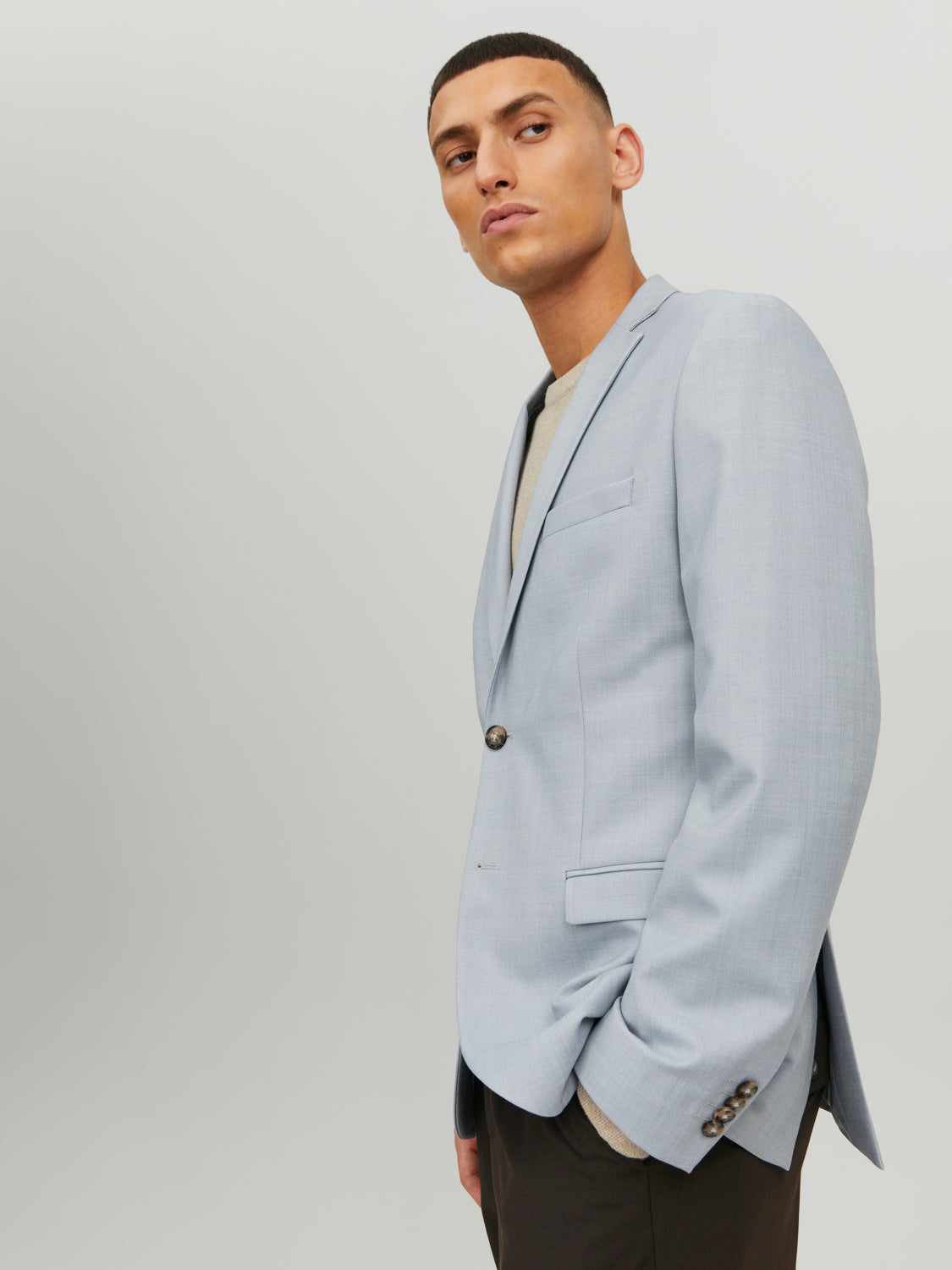 JPRSOLARIS Blazer - Cashmere Blue