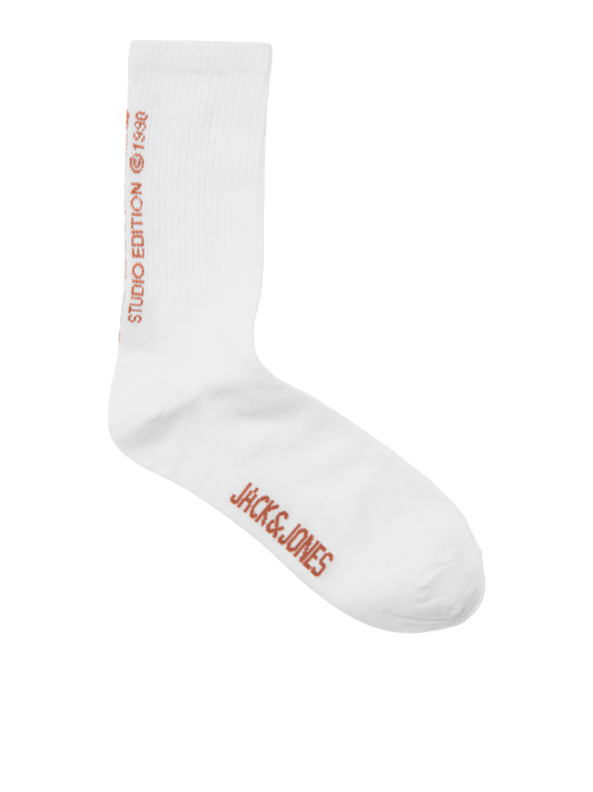 JACBORA Socks - White