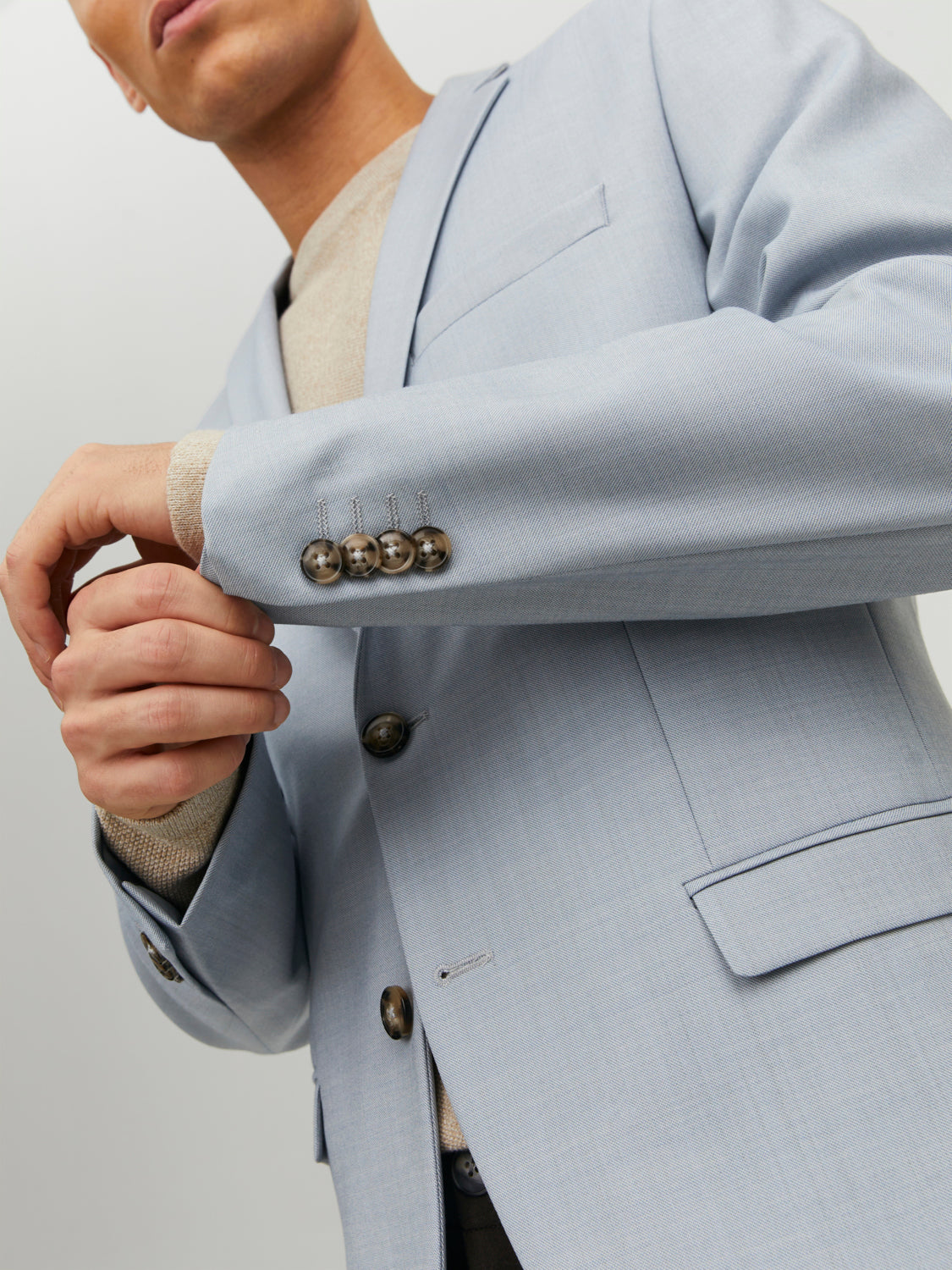 JPRSOLARIS Blazer - Cashmere Blue