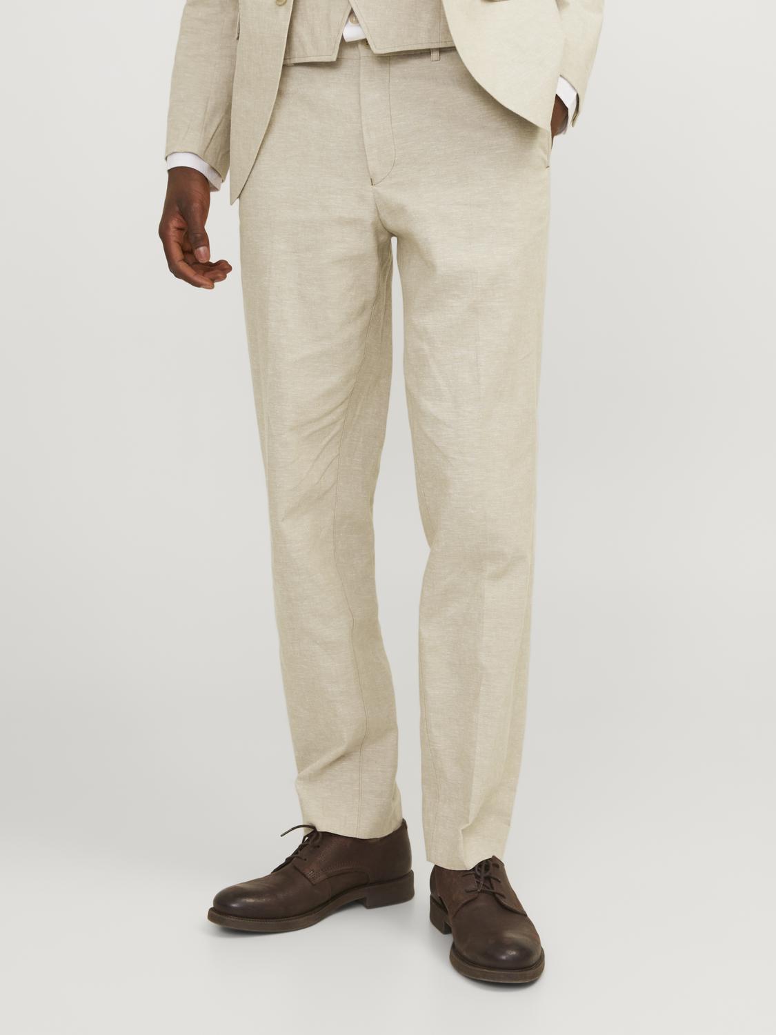 JPRRIVIERA Pants - Travertine