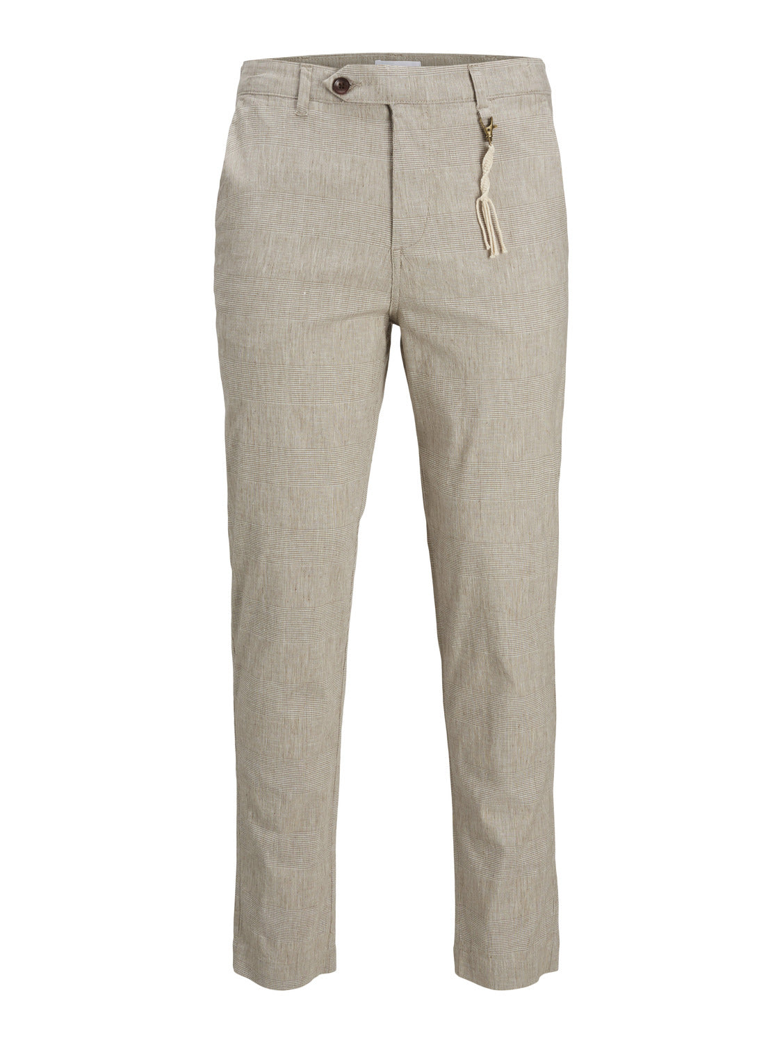 JPSTACE JJDAVE LINEN DEK RET - Light Gray