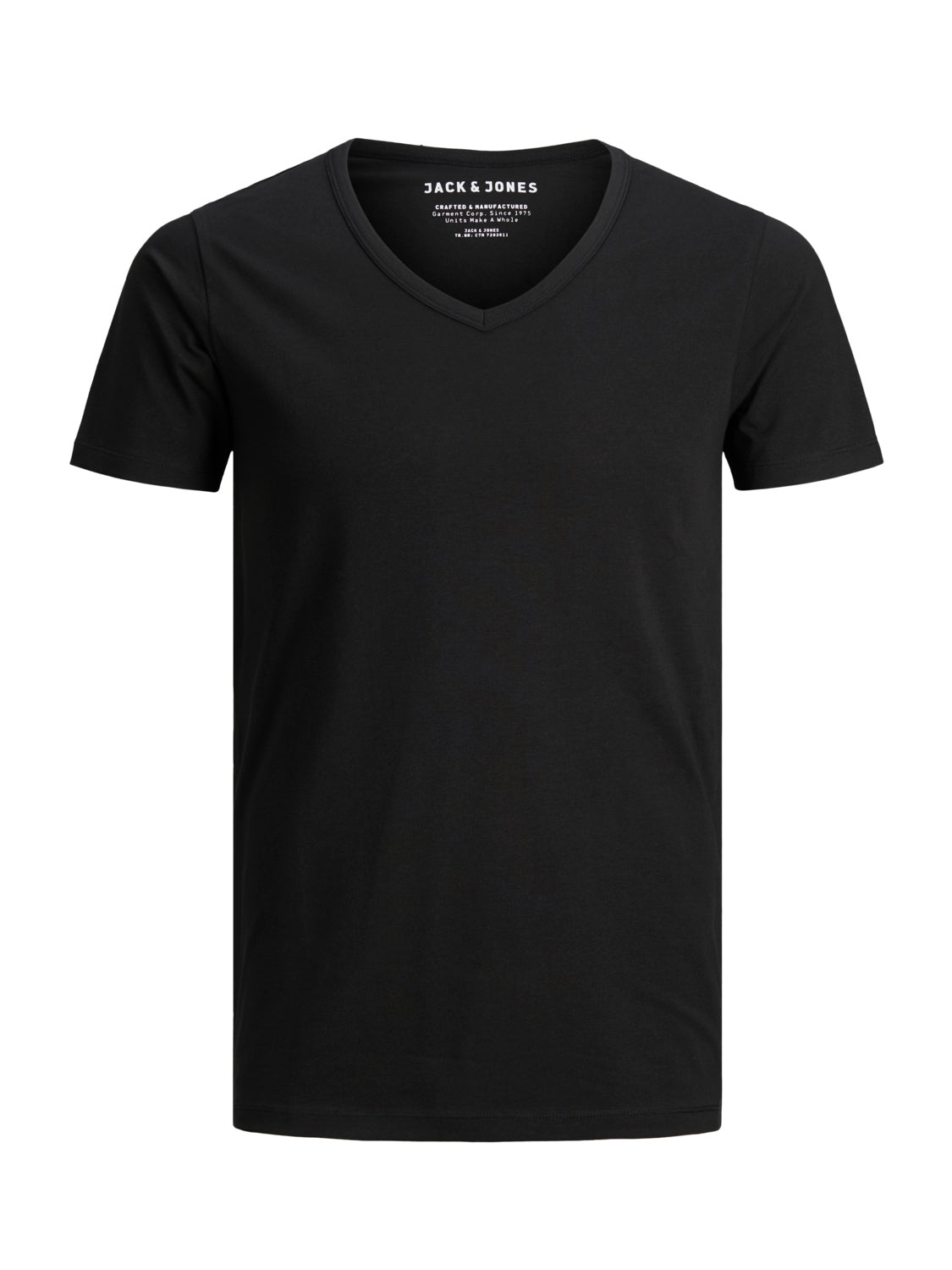 JJEBASIC T-Shirt - BLACK