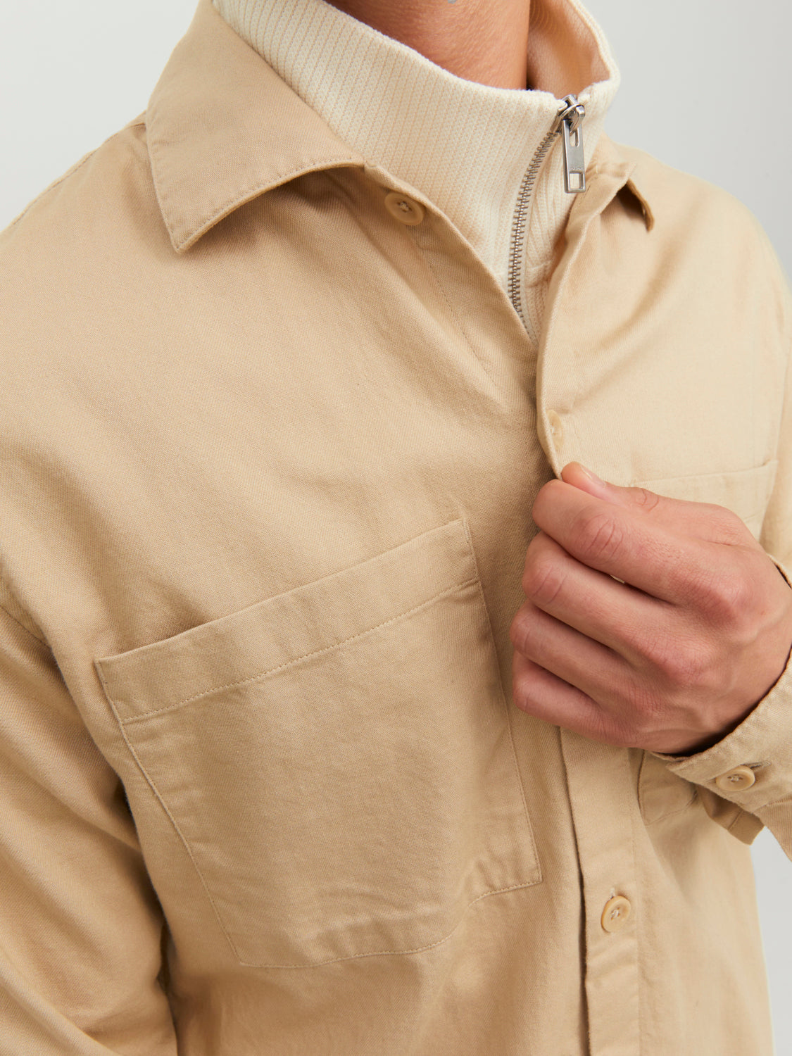 JPRPETE Shirts - Sand