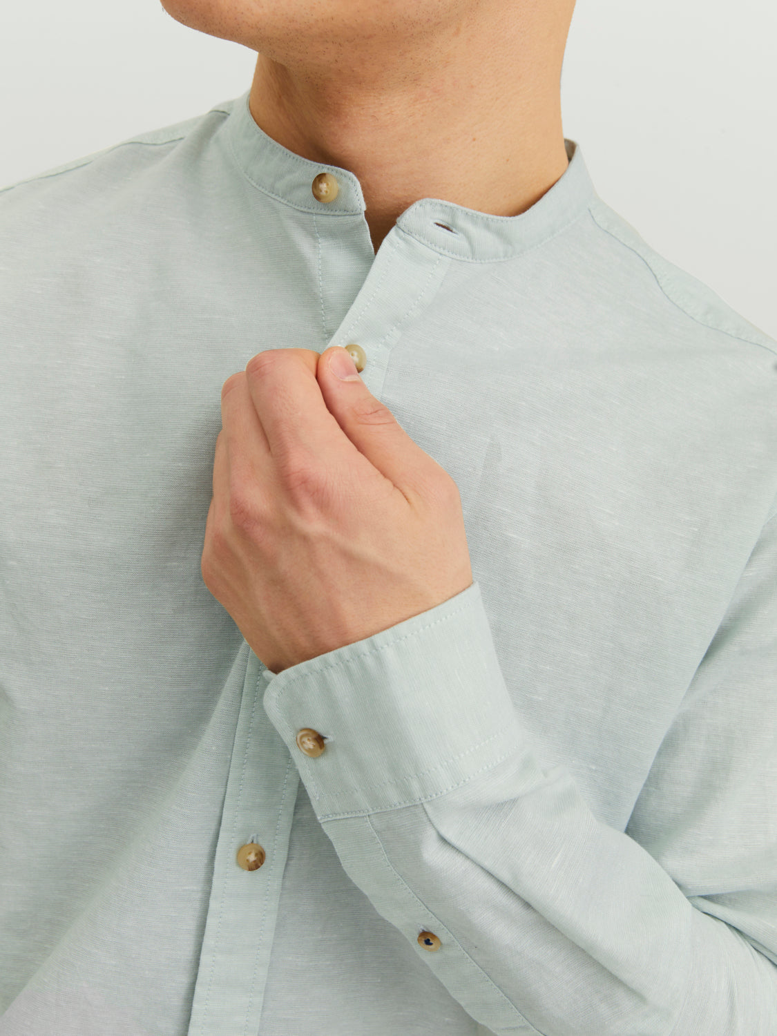 JJESUMMER Shirts - Granite Green