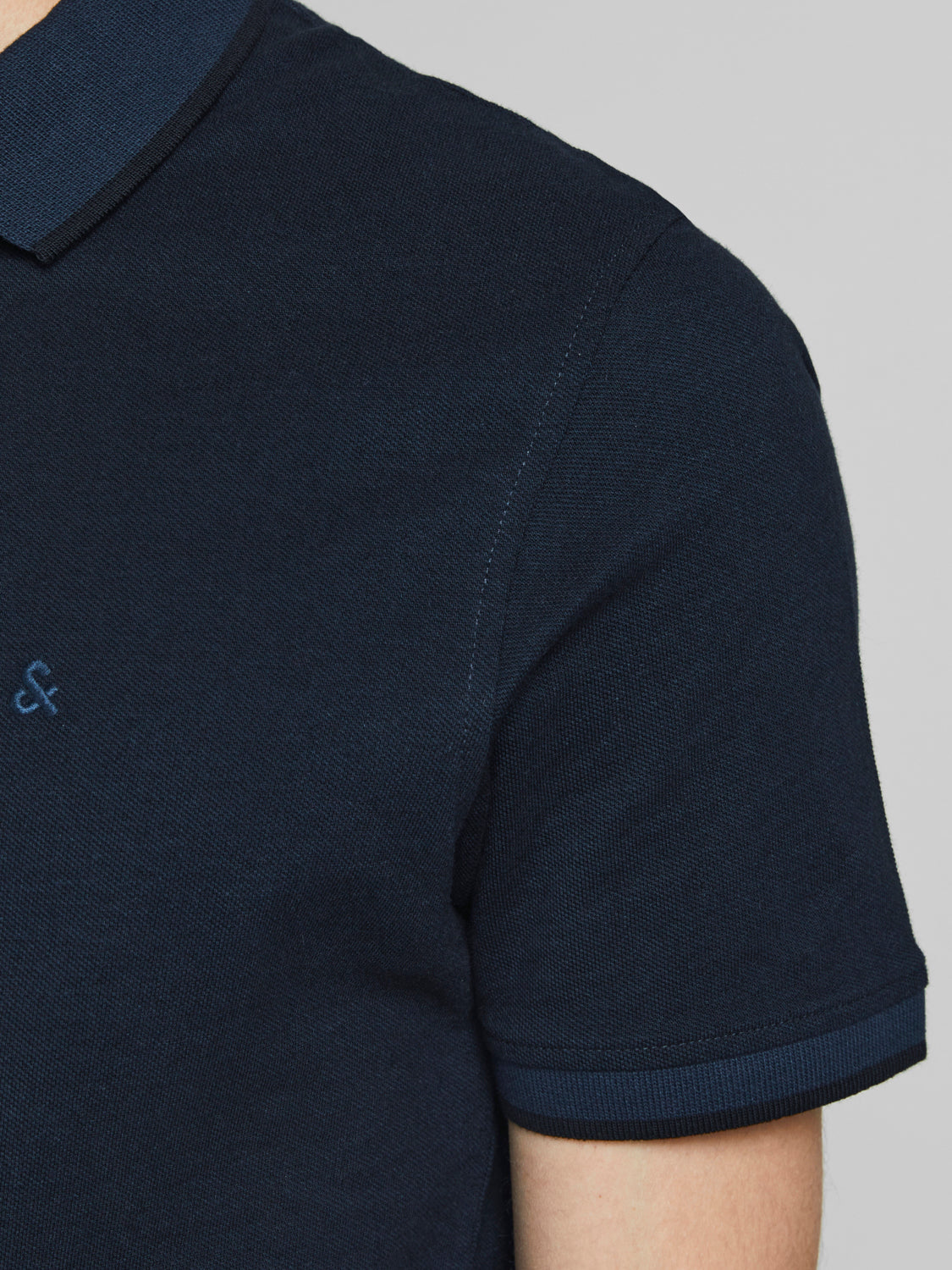 JJEPAULOS Polo Shirt - Dark Navy