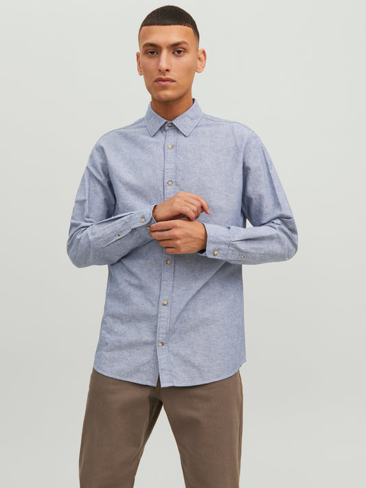 JJESUMMER Shirts - Faded Denim