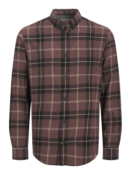 JJECLASSIC Shirts - Seal Brown