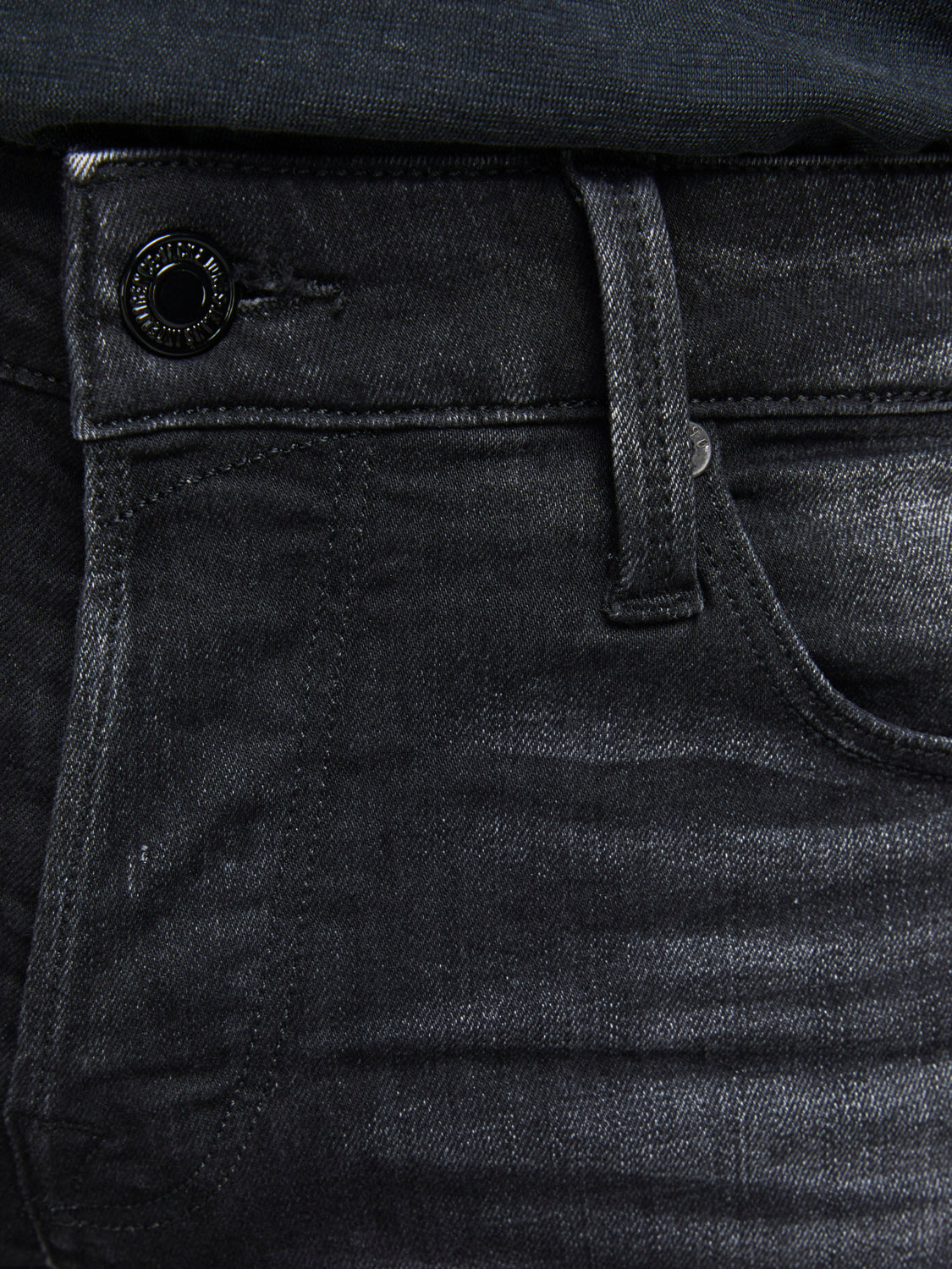 JJIGLENN Jeans - Black Denim