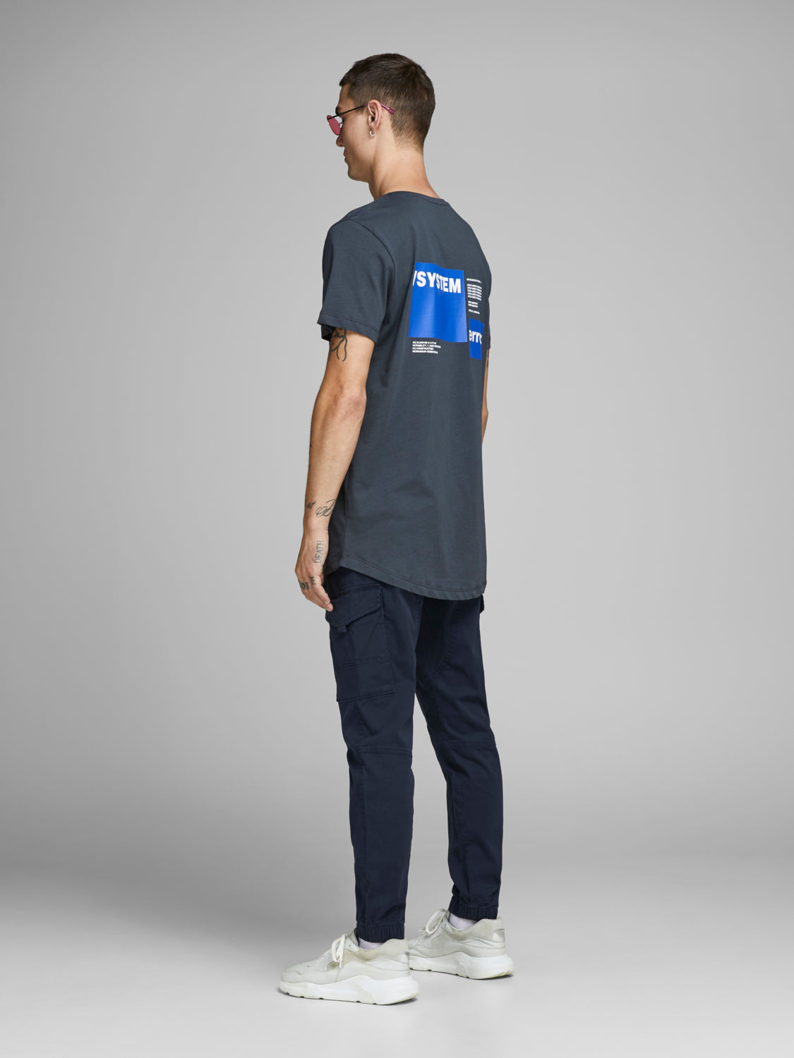 JJIPAUL Pants - Navy Blazer