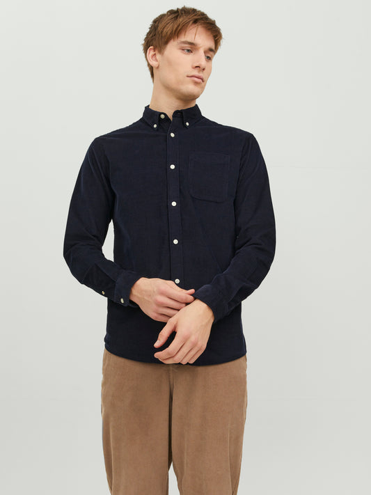 JJECLASSIC Shirts - Navy Blazer