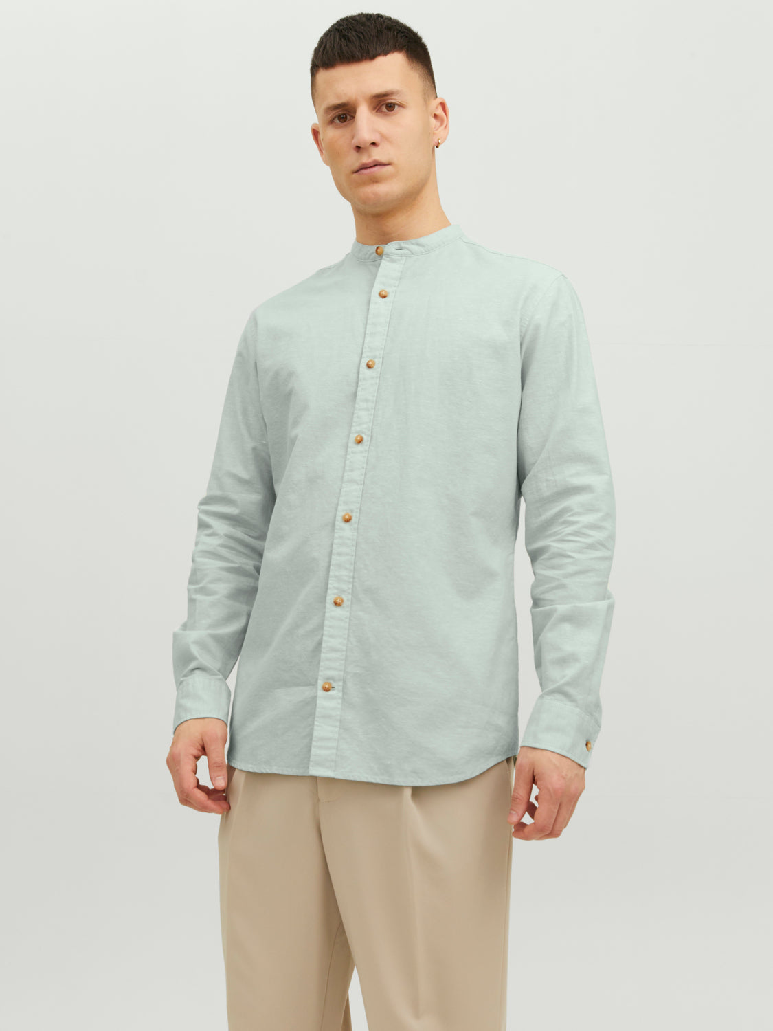 JJESUMMER Shirts - Granite Green
