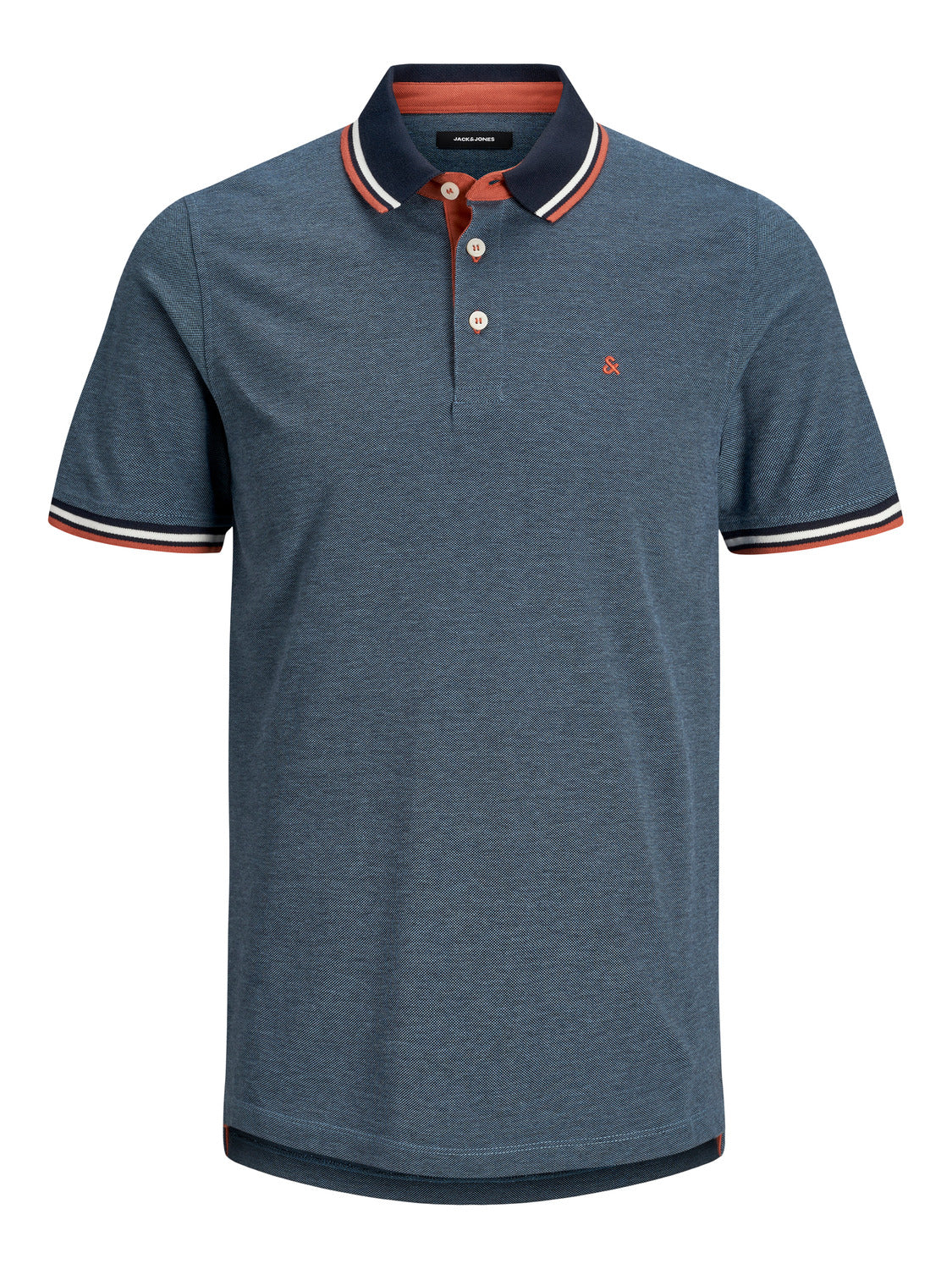 JJEPAULOS Polo Shirt - Denim Blue