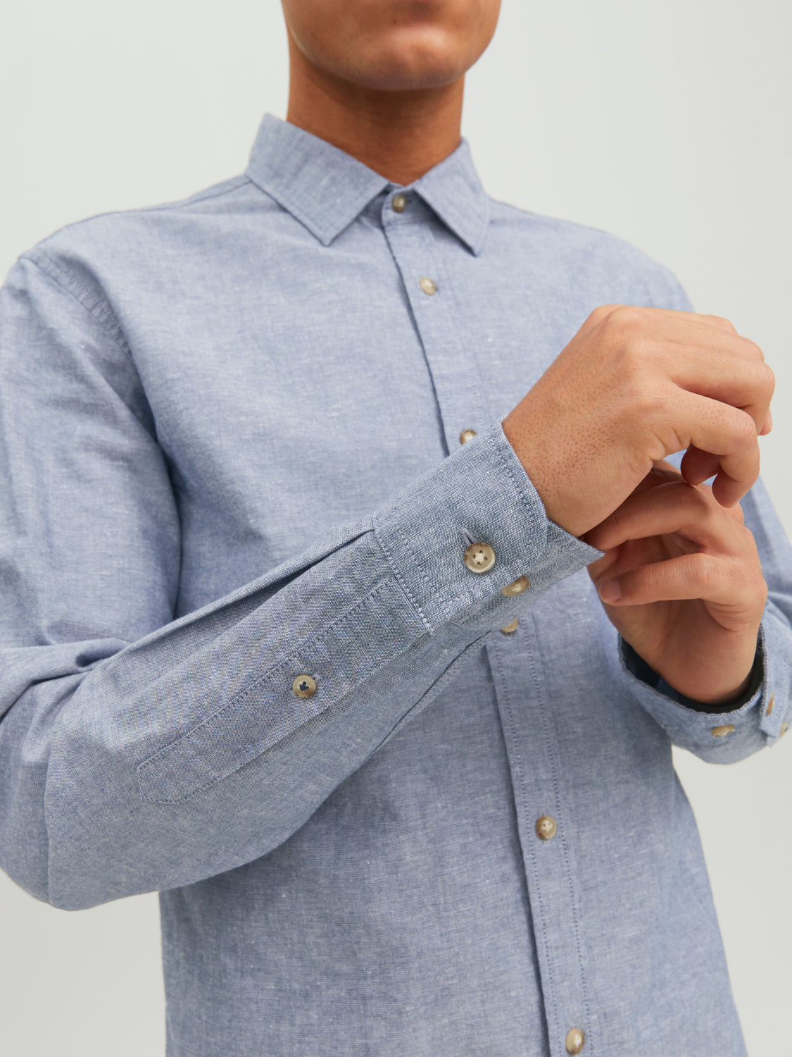 JJESUMMER Shirts - Faded Denim