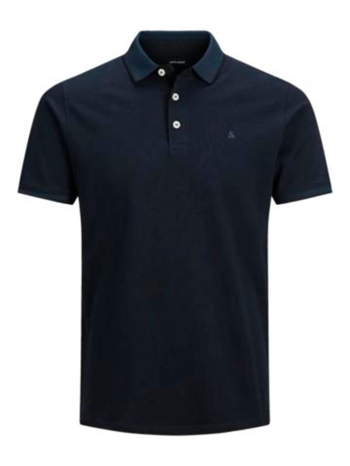 JJEPAULOS Polo Shirt - Dark Navy