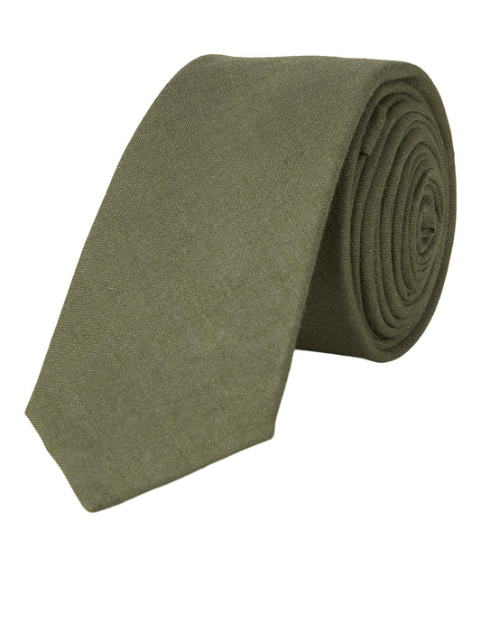 JACOLIVER Bow Tie - Olive Night