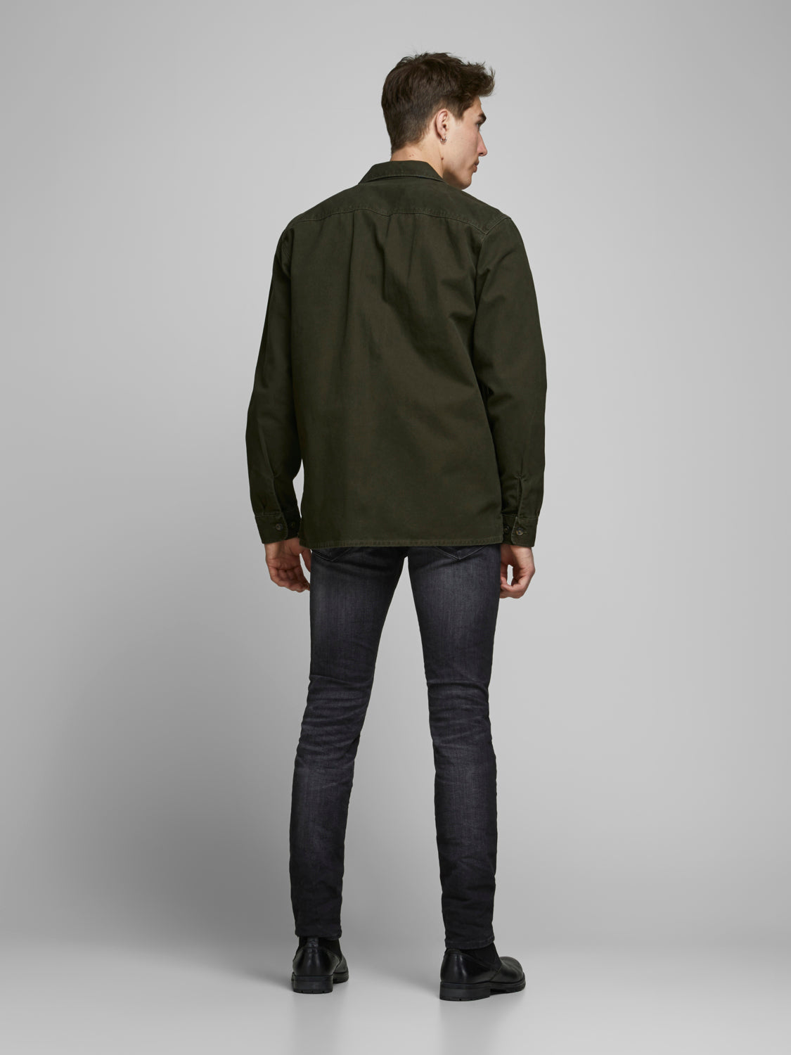 JJIGLENN Jeans - Black Denim