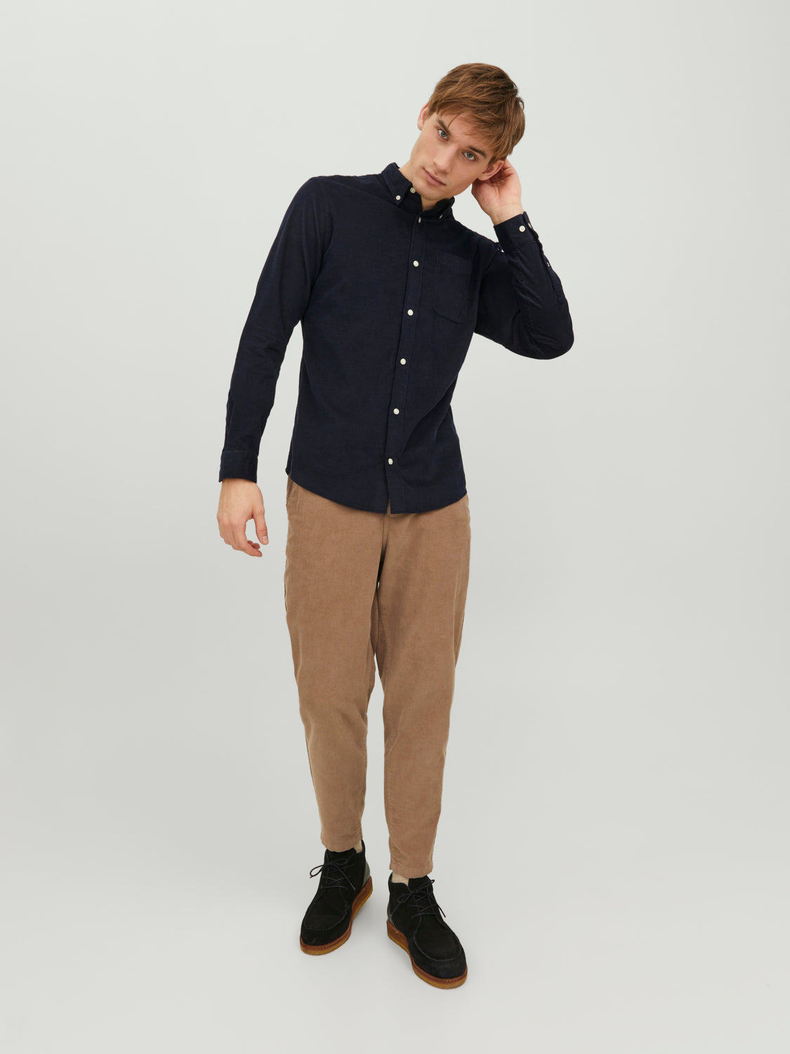 JJECLASSIC Shirts - Navy Blazer