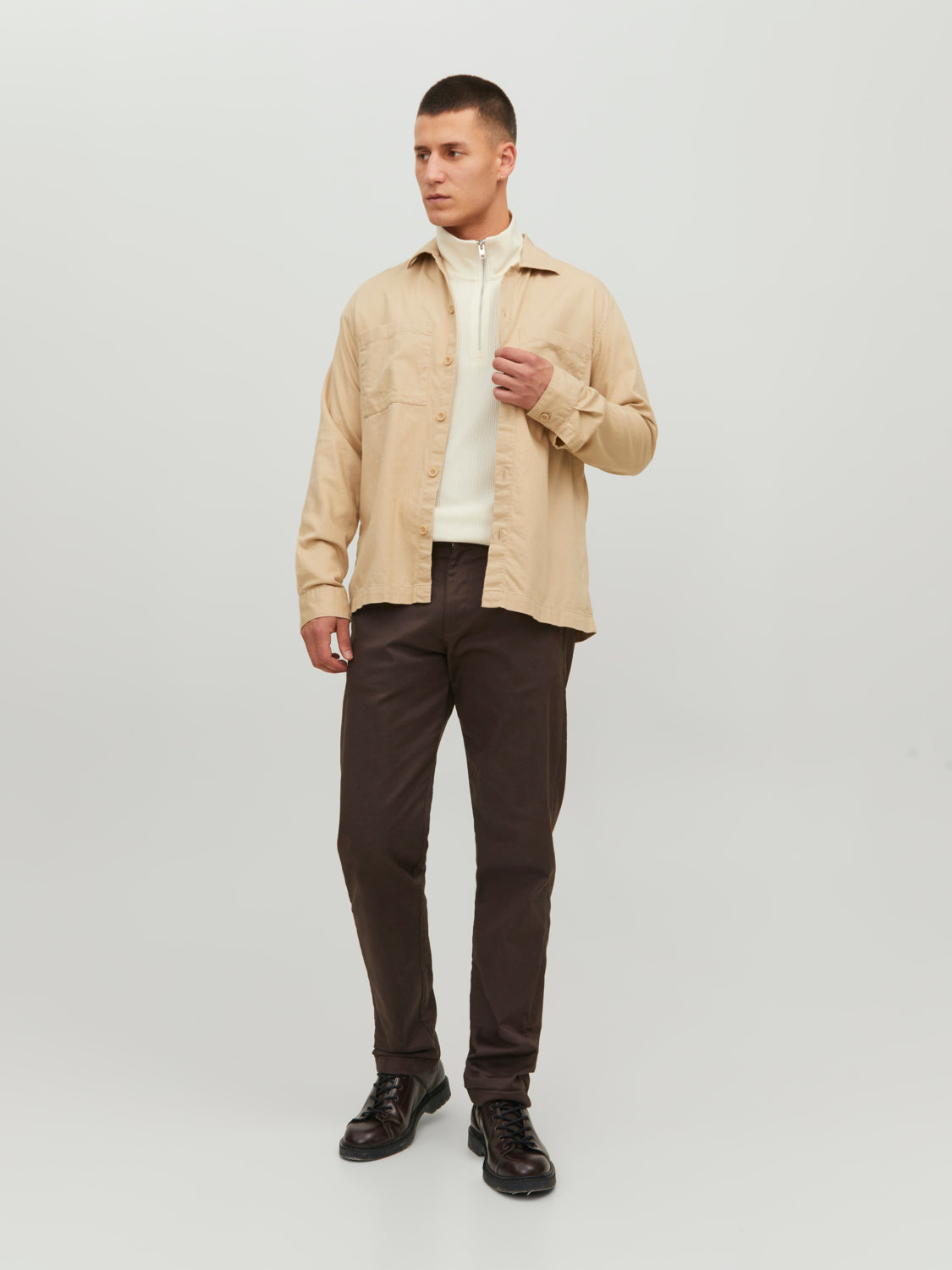 JPRPETE Shirts - Sand