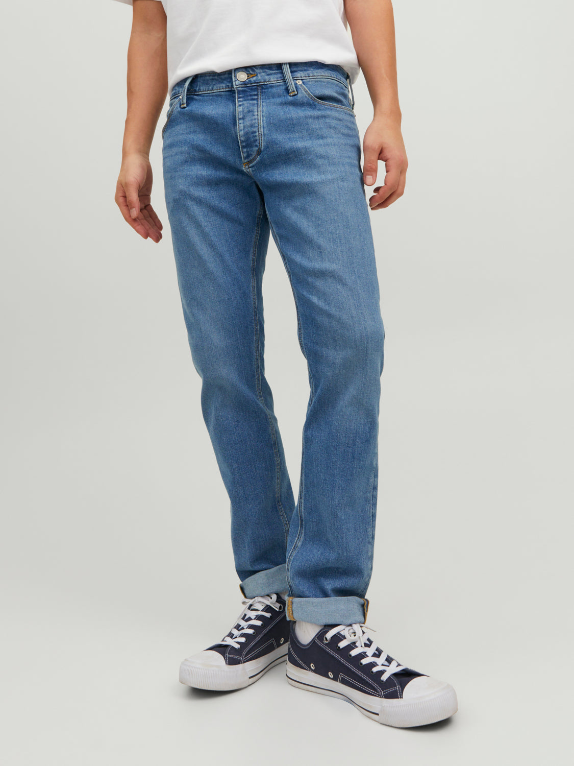 JJIGLENN Jeans - Blue Denim