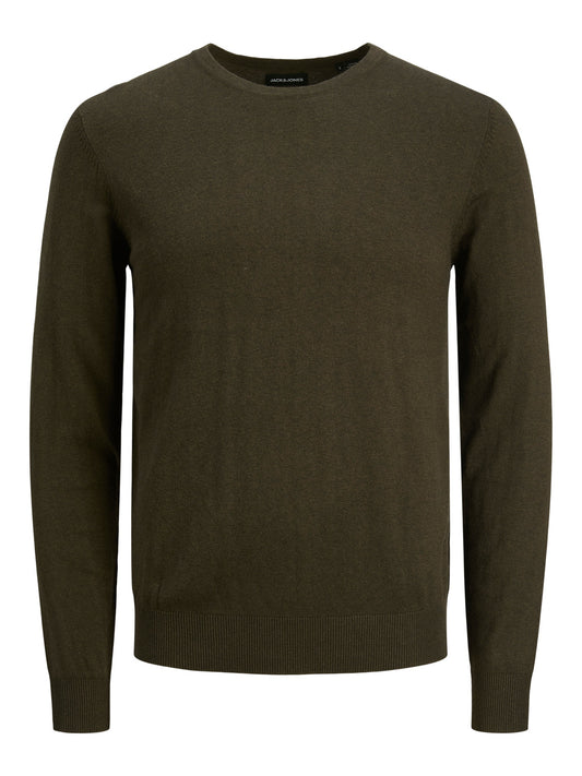 JJEEMIL Pullover - Olive Night