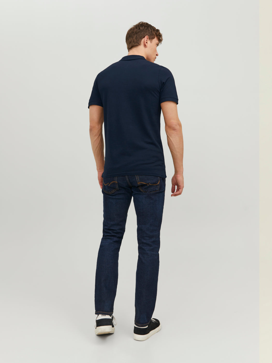 JJEBASIC Polo Shirt - Navy Blazer