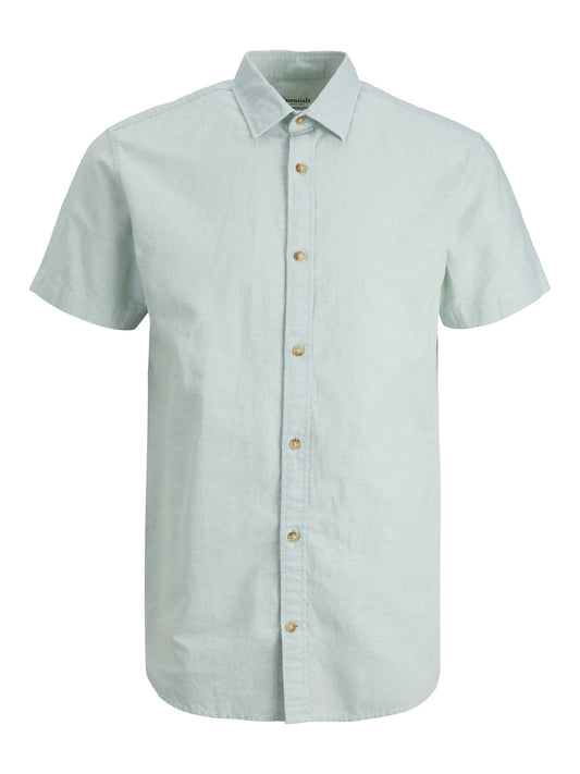 JJESUMMER SHIRT S/S S23 SN - Granite Green