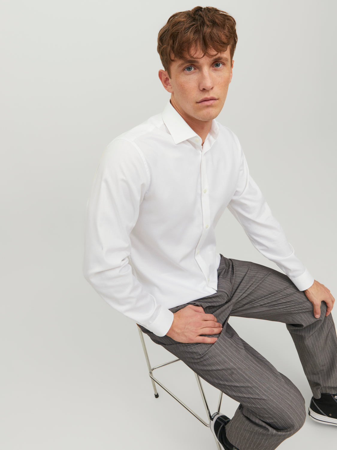 JPRBLAPARKER Shirts - White
