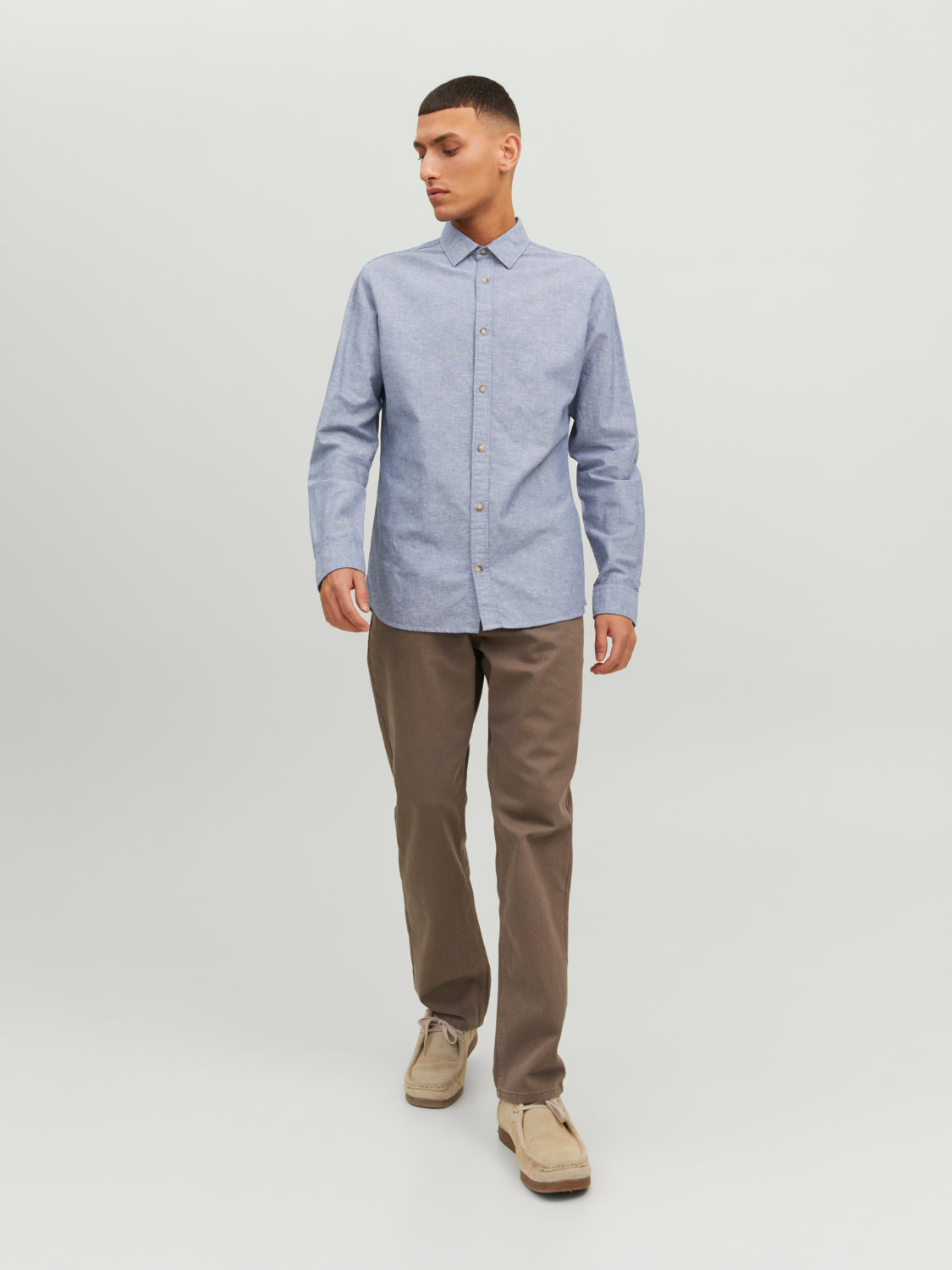JJESUMMER Shirts - Faded Denim